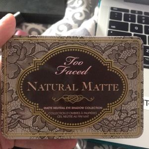 Too faced natural matte palette